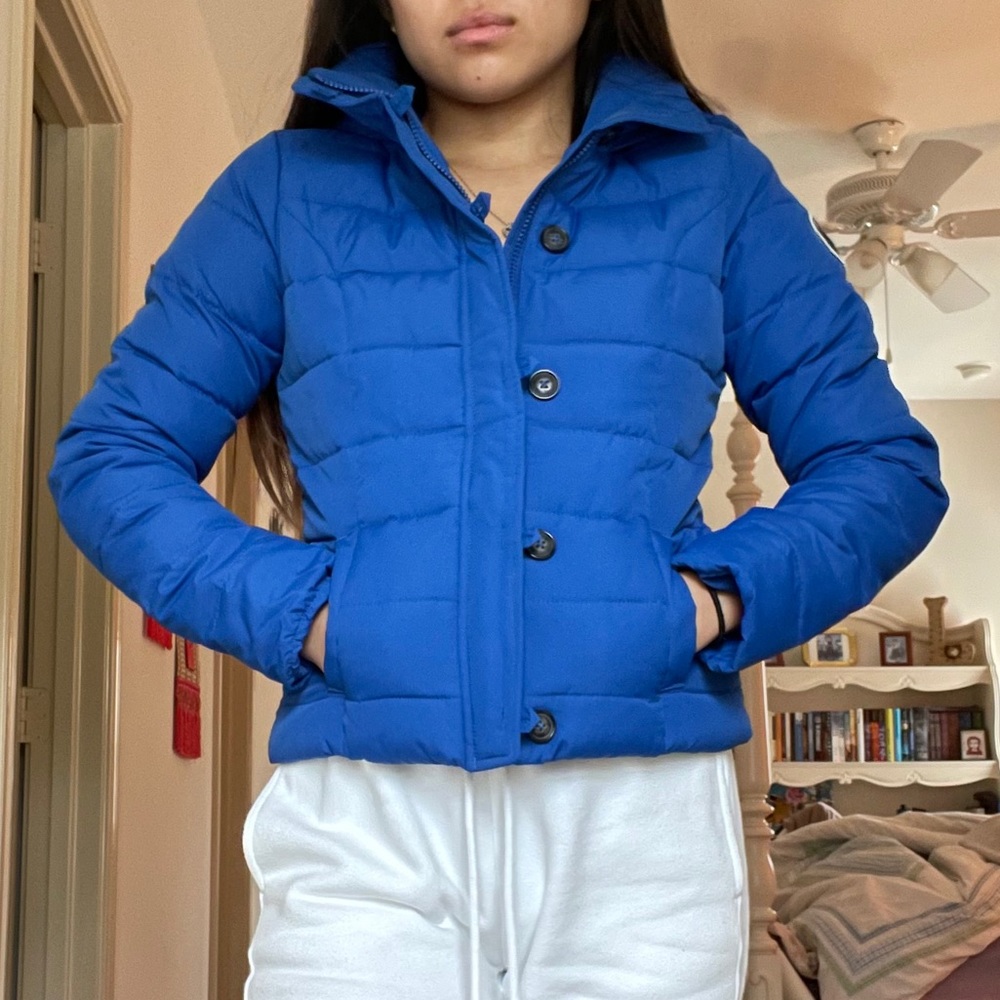 Abercrombie kids puffer coat